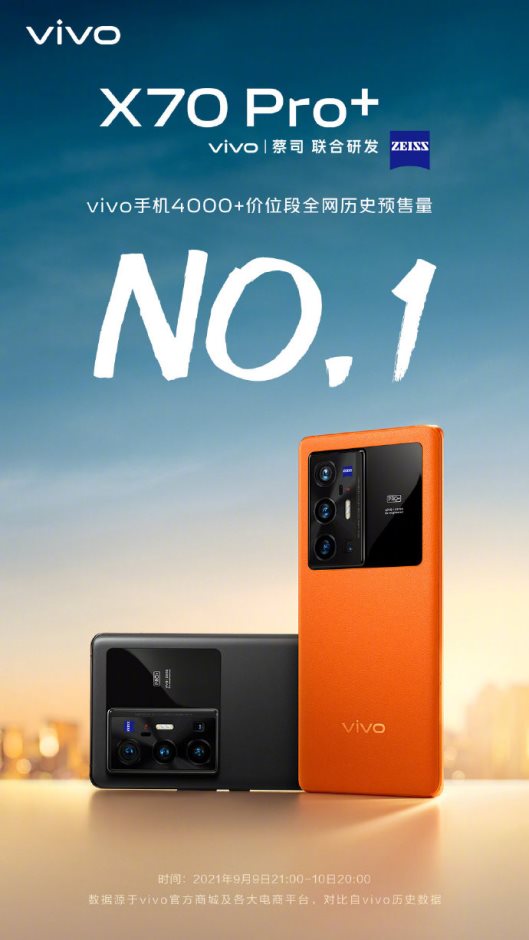 V1芯片加持 vivo X70系列实现夜景创作自由