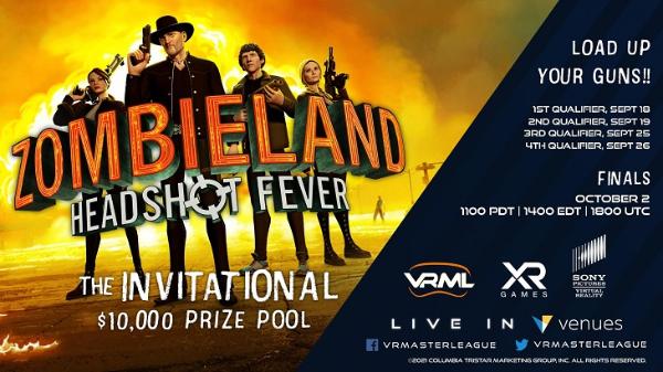 奖金超过1万美元：「Zombieland VR」电子竞技锦标赛召开