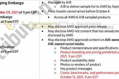 AMD新显卡RX6600传闻将于10月13号发布