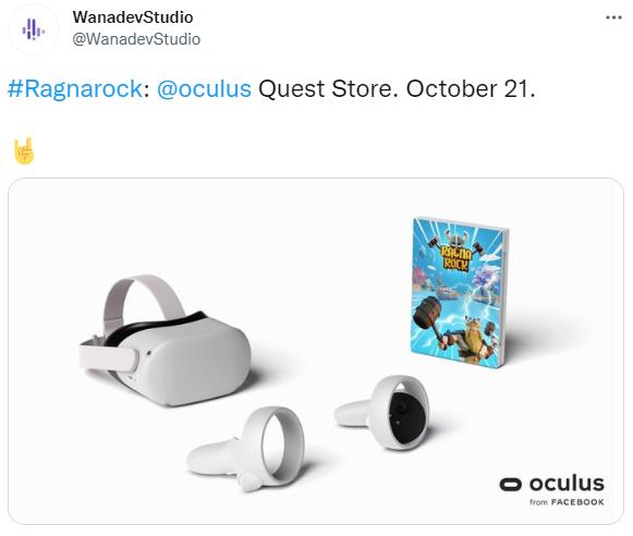 VR节奏音游「Ragnarock」将于10月21日登陆Oculus Quest