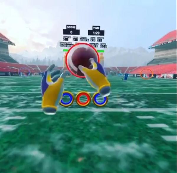 VR足球健身游戏「Rezzil Player 22」增加美式足球训练玩法