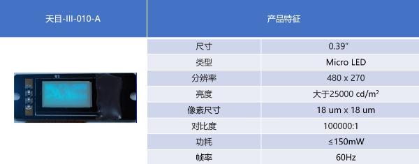 AR/VR之眼，南京芯视元发布新品Micro LED芯片与天目III-010-A与空间光调制器芯光II-101
