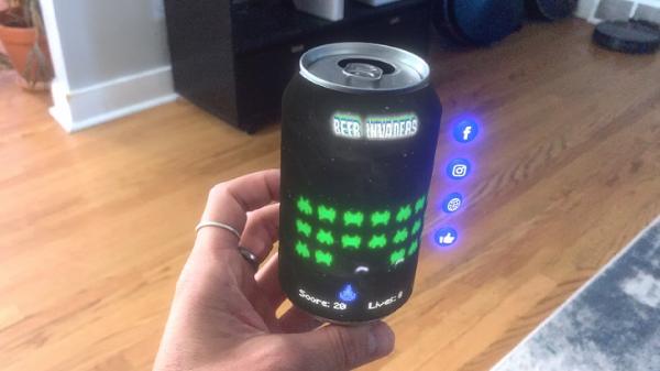 基于经典街机游戏开发，AR啤酒互动游戏「Beer Invaders」发布