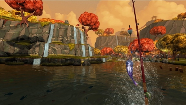 爱奇艺奇遇VR游戏上新：「轻松钓鱼」让钓鱼佬永不空军！