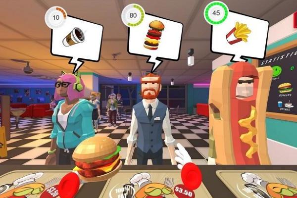 VR烹饪游戏「Sep’s Diner」正在4折促销中