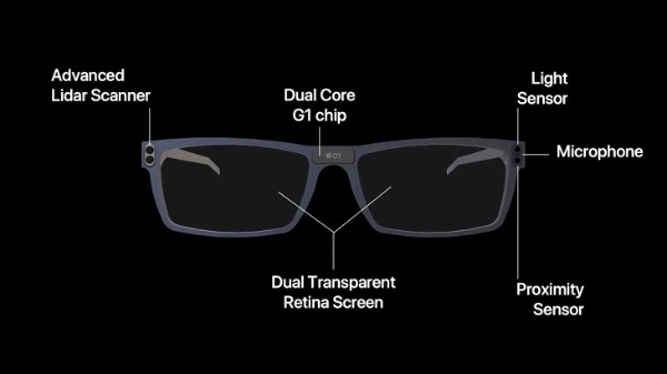 探索realityOS系统日常使用，科技博主自制苹果AR眼镜概念视频发布