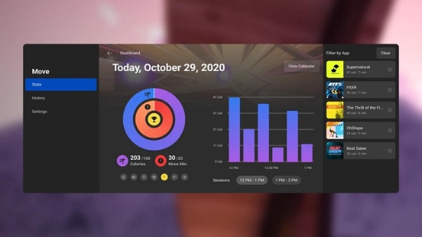 健身追踪工具Oculus Move即将支持Apple Health及Oculus App