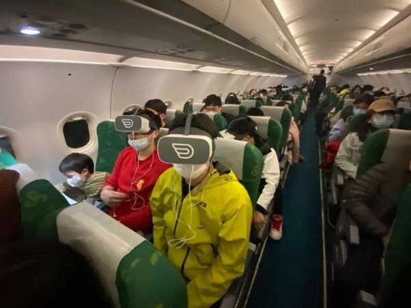 Inflight VR与中国春秋航空合作，提供Pico VR头显机载娱乐服务