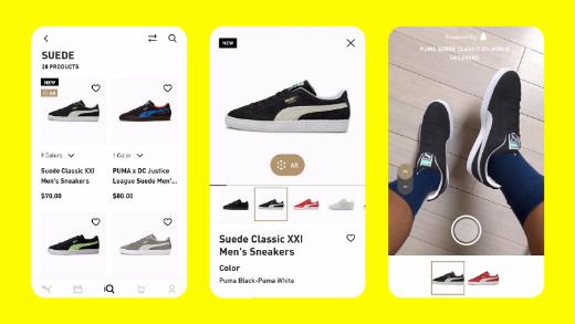 旨在影响未来购物，「Snapchat」推出全新AR购物工具