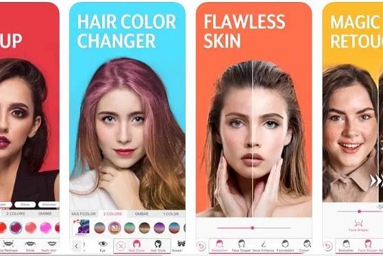 免费AR美妆应用「YouCam Makeup：Selfie Editor」已登陆iOS和安卓平台