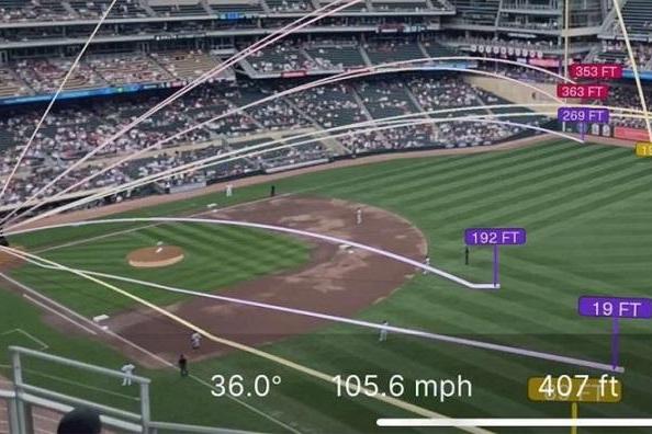专业棒球场引入AR大型互动平台「ARound」，在体育实况中一起来打场游戏