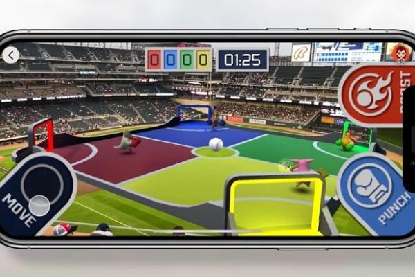 专业棒球场引入AR大型互动平台「ARound」，在体育实况中一起来打场游戏