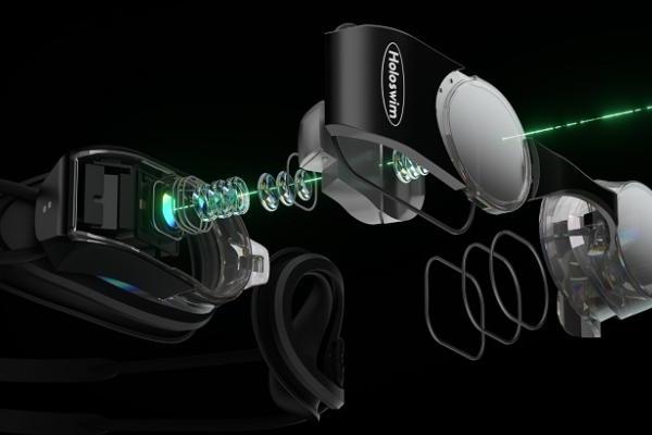 AR眼镜新物种光粒Holoswim2智能泳镜海外众筹上线！