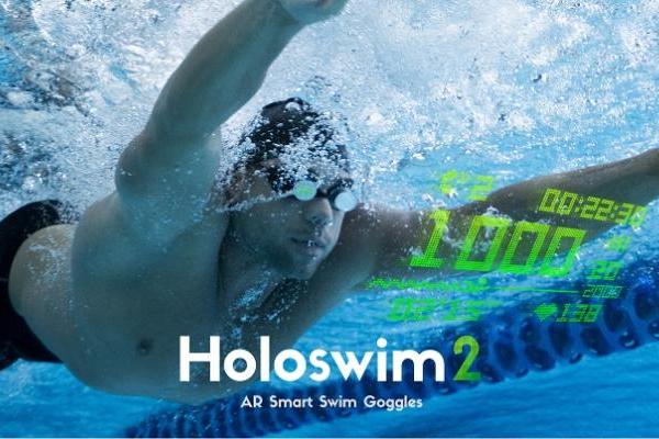 AR眼镜新物种光粒Holoswim2智能泳镜海外众筹上线！