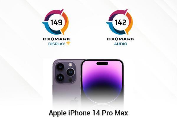 DXO公布iPhone 14 Pro Max成绩：屏幕149分 全球第一