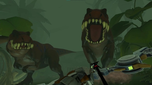 多人合作VR狩猎恐龙游戏|多人合作VR狩猎恐龙游戏「Primal Hunt」即将发布