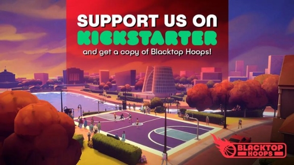 VR街头篮球游戏「Blacktop Hoops」已启动Kickstarter众筹