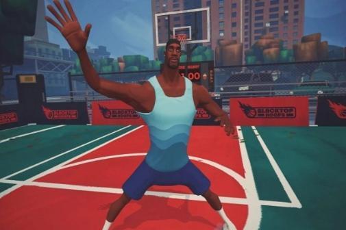 VR街头篮球游戏「Blacktop Hoops」已启动Kickstarter众筹