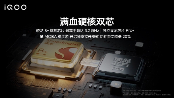 2799元起售 换装骁龙8+：iQOO Neo7竞速版正式发布