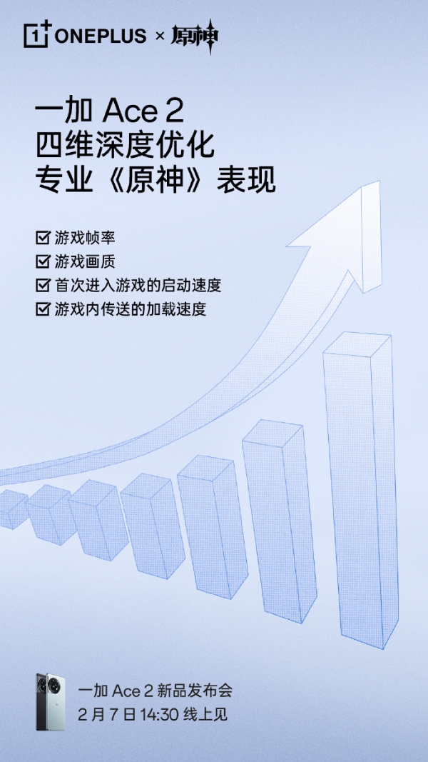 一加官宣：一亿经费投入 与原神达成三年战略合作