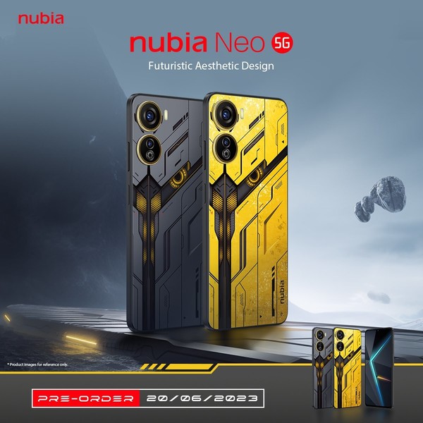 努比亚Neo 5G发布：搭载国产芯片 机甲风拉满