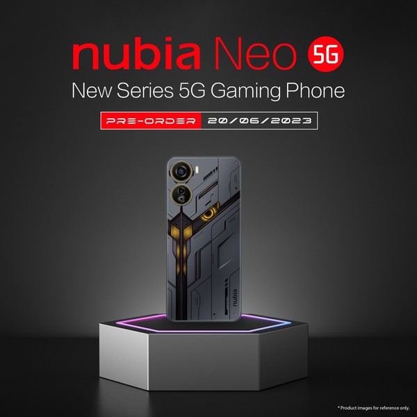 努比亚Neo 5G发布：搭载国产芯片 机甲风拉满