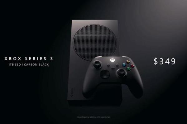 微软宣布推出新款Xbox Seires S主机：搭载1TB固态，349美元