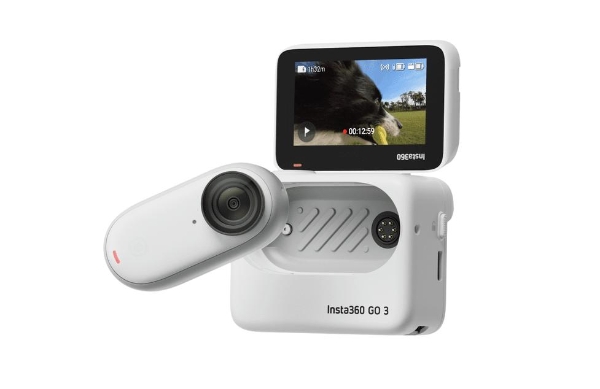 首次配备翻转显示屏，影石Insta360 GO 3拇指相机发布_TOM科技
