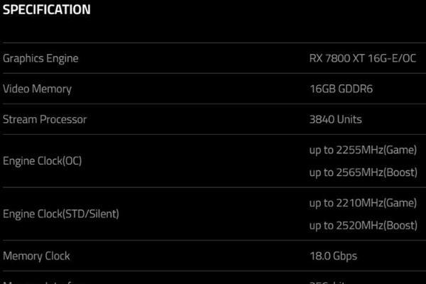 16GB显存，2.5GHz频率：PowerColor提前偷跑Radeon RX 7800 XT显卡