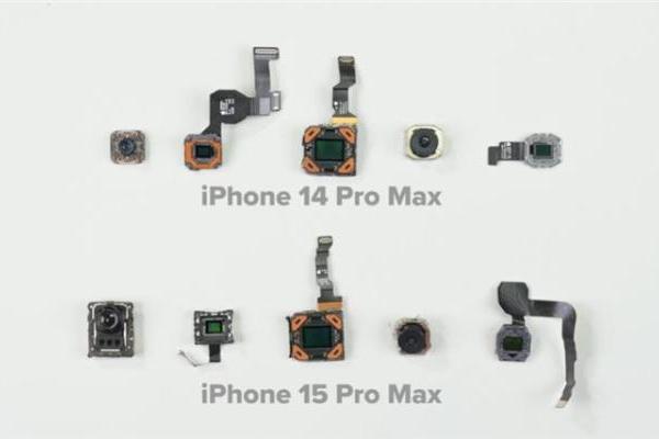 坐实挤牙膏？拆解显示iPhone 15 Pro Max相机仅长焦镜头升级