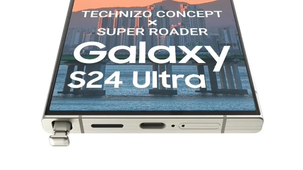 三星Galaxy S24 Ultra最新渲染图曝光 钛金属中框 更加方正