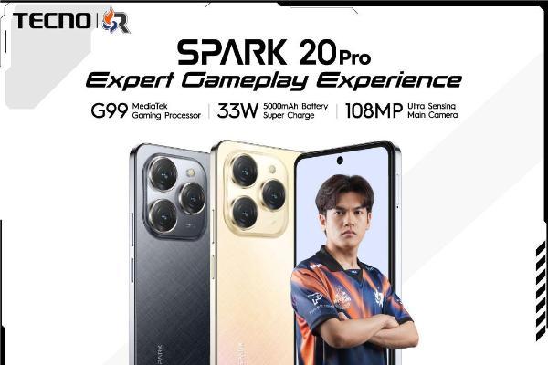 TECNO Spark 20 Pro发布：108MP主摄、Helio G99处理器、33W快充