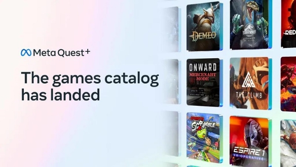 Meta Quest+订阅服务新增“游戏目录”，包括多款热门VR游戏