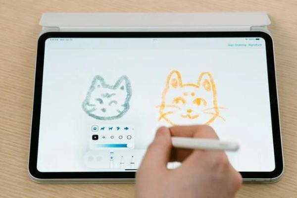 从iPadOS 18开始 iPad应用可以为Apple Pencil提供定制的绘图工具