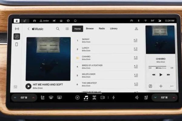 带有空间音频的 Apple Music 现已在 Rivian 中提供