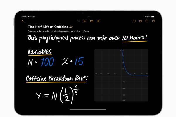 iPadOS 18发布：计算器登陆 备忘录增加智能手写工具
