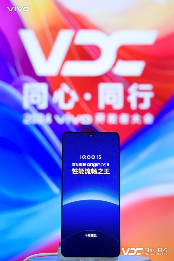 首发京东方Q10发光材料：iQOO 13真机屏幕亮相VDC