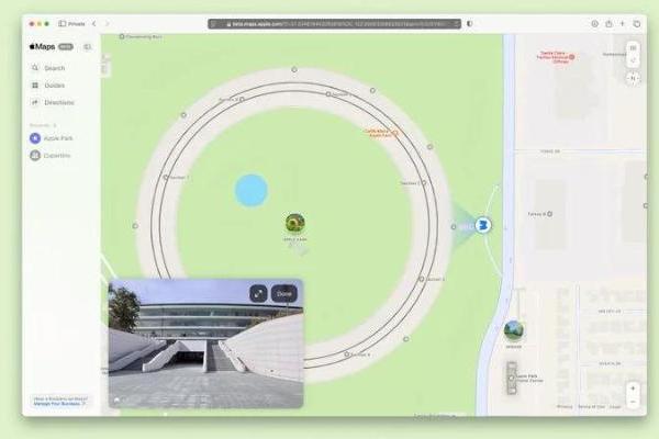 苹果地图网页版现已升级 支持“环顾”功能