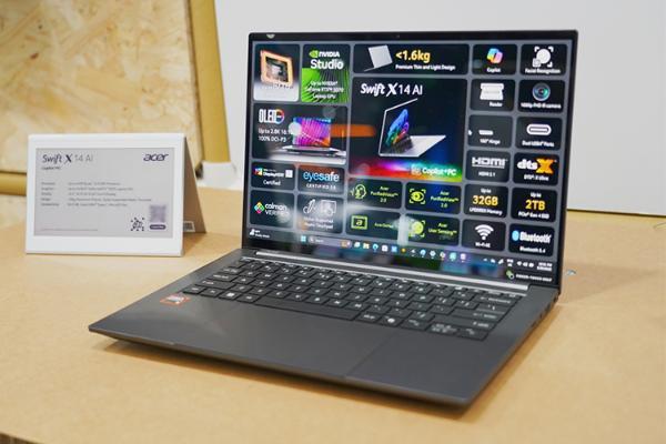 宏碁COMPUTEX 2025大放异彩！多款AI笔记本和500Hz显示器成场内焦点