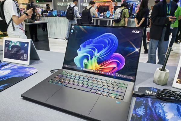 宏碁COMPUTEX 2025大放异彩！多款AI笔记本和500Hz显示器成场内焦点