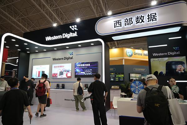 展会现场“开超市”？西部数据为BIRTV2025带来旗下超多高性能硬盘