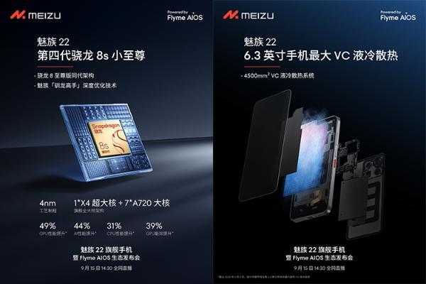 魅族22发布在即，号称有6.3英寸最强5000万四主摄，但网友不太买账