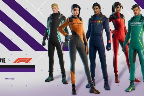 《堡垒之夜》牵手F1，共10支车队加入合作名单