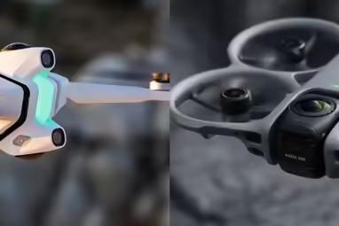 大疆Avata 360无人机最新谍照：可旋转云台，8K/50fps全景视频