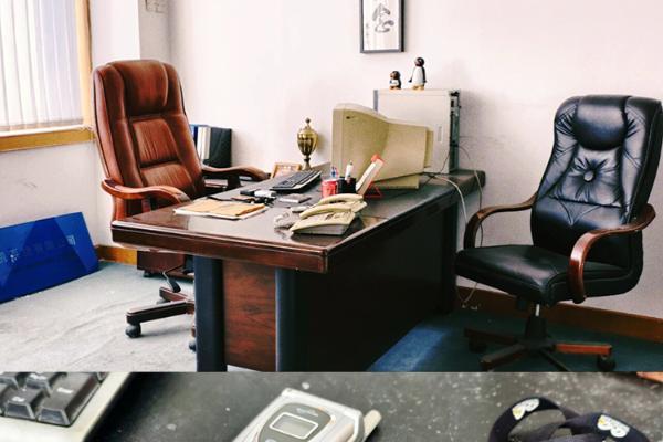 腾讯27周年，官方晒出老办公室照片，马化腾曾经也当过客服