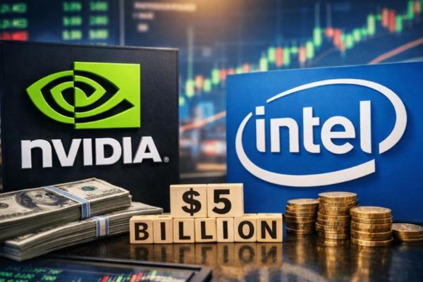 英伟达50亿美元入股英特尔 AMD将迎最强对手