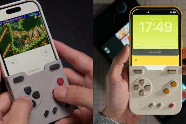 售价282元！GAMEBABY手机壳让iPhone变身复古掌机