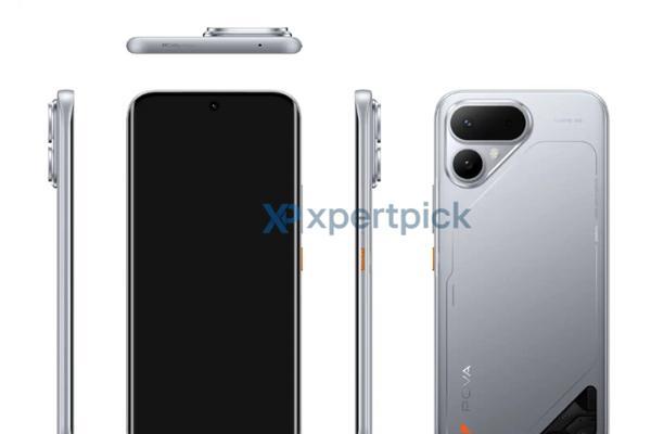 传音Tecno新手机渲染图曝光，直角三角形DECO有点新鲜