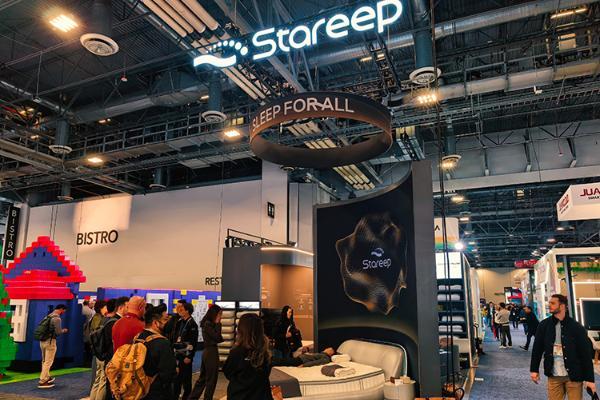 希瑞智能床垫+枕头亮相CES2026，让睡个好觉不再只是奢望