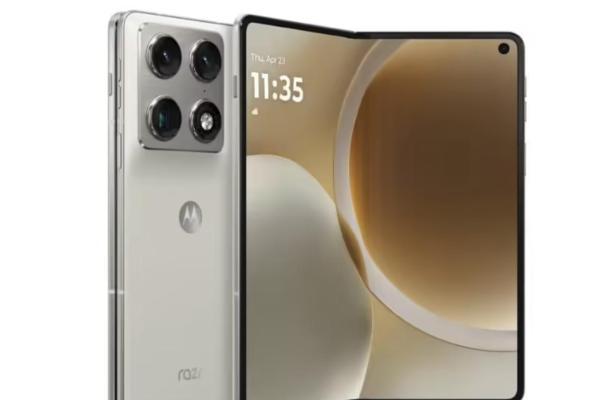 摩托罗拉首款大折叠Razr Fold发布：8.09英寸内屏+6.59外屏